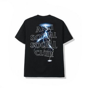Anti Social Social Club Twister Tee Black DS ASSC
